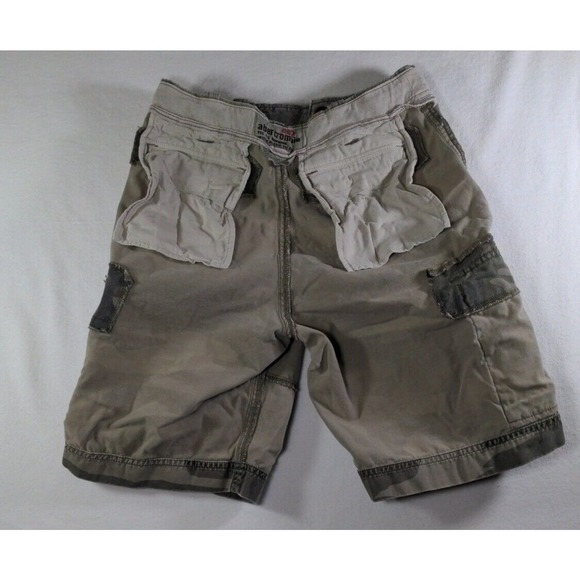 Abercrombie Reg. U.S. Trademark Youth Camo Cargo Shorts Size 12 - Picture 14 of 14